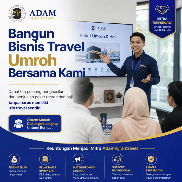 Bangun Bisnis Travel Umroh Bersama Kami
