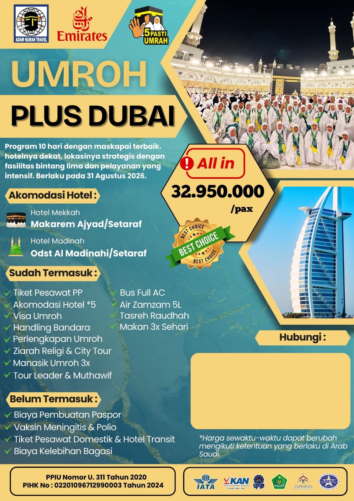 UMROH PLUS DUBAI