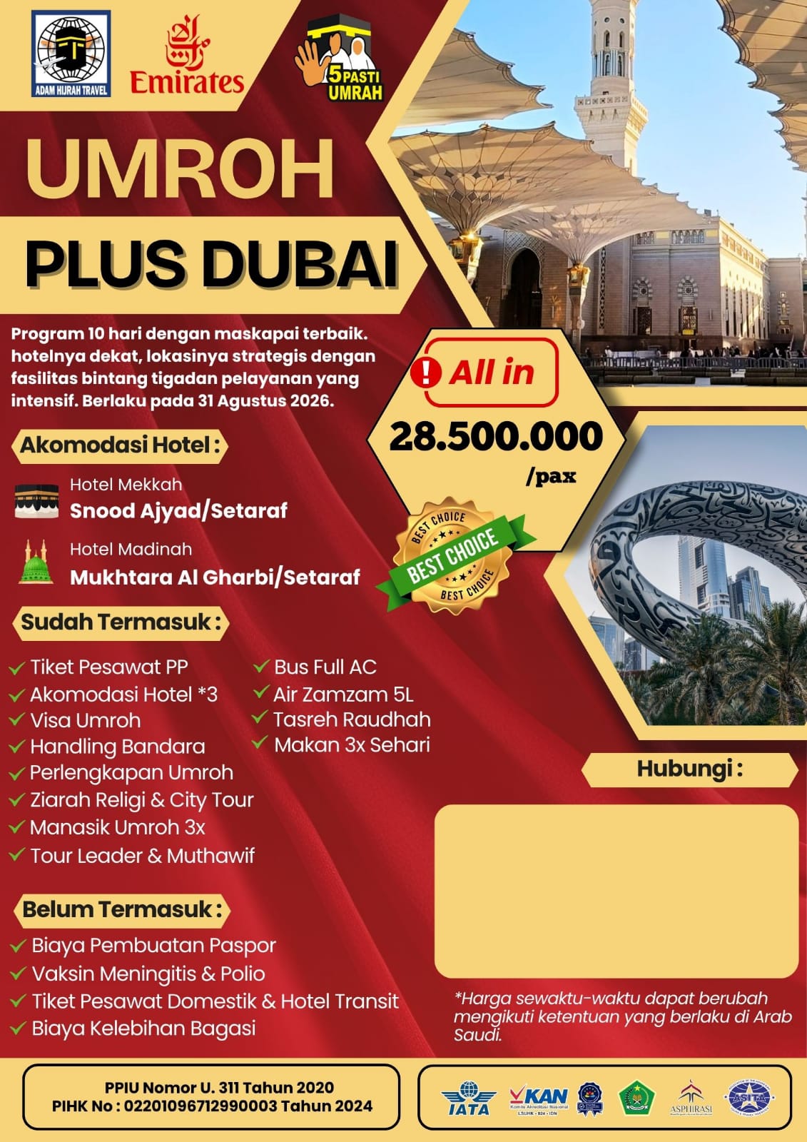 UMROH PLUS DUBAI 