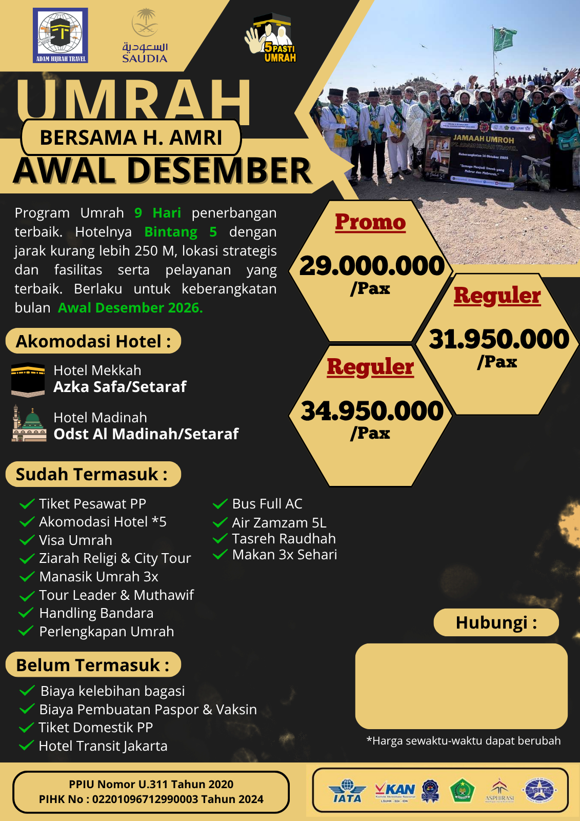UMRAH BERSAMA H. AMRI